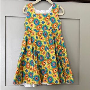 Floral Kids Dress 4-5T